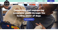 Desktop Screenshot of canineinspiredchange.org